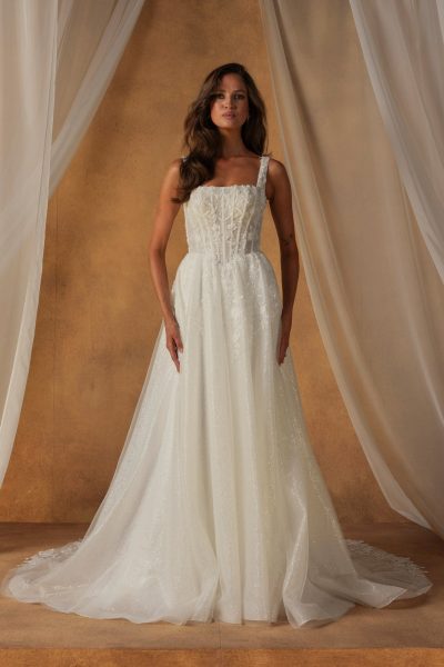 Romantic A-Line Wedding Dress