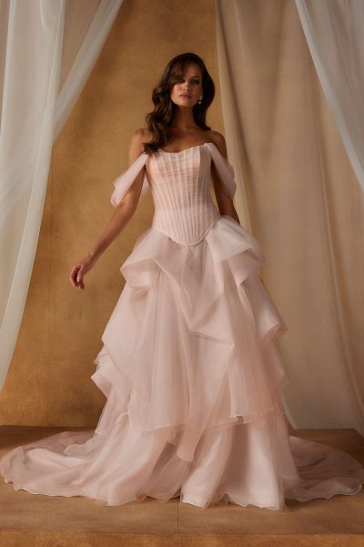 Dramatic A-Line Bridal Skirt